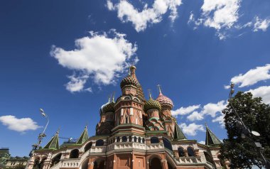 Saint Basil Katedrali (Tapınak, fesleğen mübarek), Kızıl Meydan, Moskova, Rusya Federasyonu 