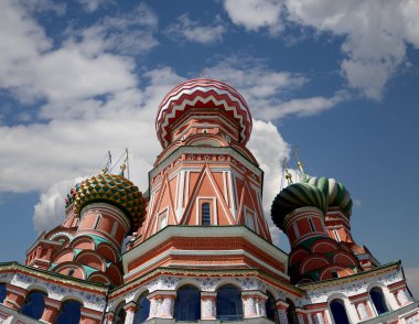 Saint Basil Katedrali (Tapınak, fesleğen mübarek), Kızıl Meydan, Moskova, Rusya Federasyonu 