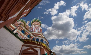 Saint Basil Katedrali (Tapınak, fesleğen mübarek), Kızıl Meydan, Moskova, Rusya Federasyonu 