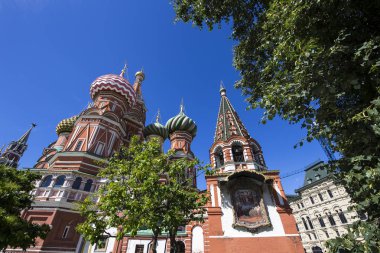 Saint Basil Katedrali (Tapınak, fesleğen mübarek), Kızıl Meydan, Moskova, Rusya Federasyonu 