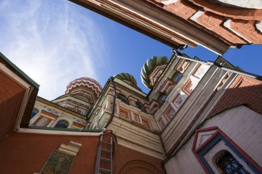 Saint Basil Katedrali (Tapınak, fesleğen mübarek), Kızıl Meydan, Moskova, Rusya Federasyonu 