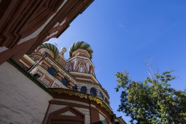 Saint Basil Katedrali (Tapınak, fesleğen mübarek), Kızıl Meydan, Moskova, Rusya Federasyonu 