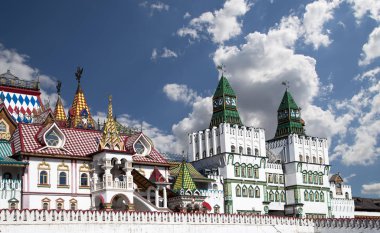 Izmailovsky Kremlin (Izmailovo Kremlin), Moskova, Rusya Federasyonu