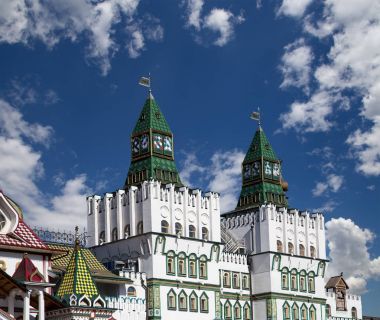 Izmailovsky Kremlin (Izmailovo Kremlin), Moskova, Rusya Federasyonu
