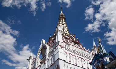 Izmailovsky Kremlin (Izmailovo Kremlin), Moskova, Rusya Federasyonu