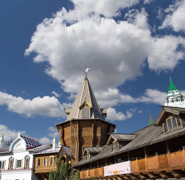 Izmailovsky Kremlin (Izmailovo Kremlin), Moskova, Rusya Federasyonu
