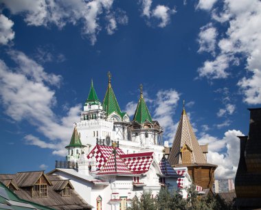 Izmailovsky Kremlin (Izmailovo Kremlin), Moskova, Rusya Federasyonu