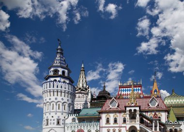 Izmailovsky Kremlin (Izmailovo Kremlin), Moskova, Rusya Federasyonu