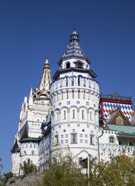 Izmailovsky Kremlin (Izmailovo Kremlin), Moskova, Rusya Federasyonu
