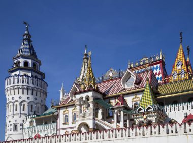 Izmailovsky Kremlin (Izmailovo Kremlin), Moskova, Rusya Federasyonu