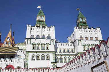 Izmailovsky Kremlin (Izmailovo Kremlin), Moskova, Rusya Federasyonu