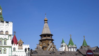 Izmailovsky Kremlin (Izmailovo Kremlin), Moskova, Rusya Federasyonu