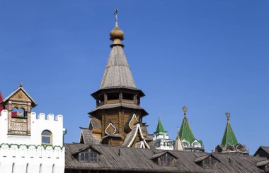 Izmailovsky Kremlin (Izmailovo Kremlin), Moskova, Rusya Federasyonu