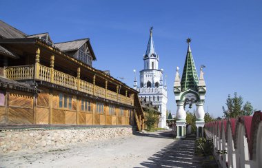 Izmailovsky Kremlin (Izmailovo Kremlin), Moskova, Rusya Federasyonu
