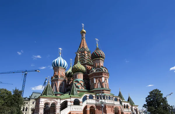 Catedral de São Basílio (Templo de Basílio, o Beato), Praça Vermelha, Moscou, Rússia — Fotografia de Stock