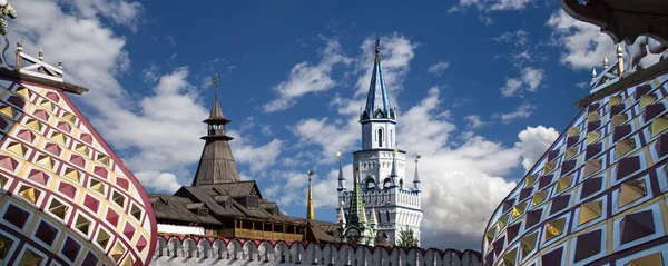 Izmailovsky Kremlin (Kremlin em Izmailovo), Moscovo, Rússia — Fotografia de Stock