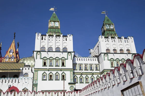 Izmailowski kremlin (kremlin in izmailovo), moskau, russland — Stockfoto