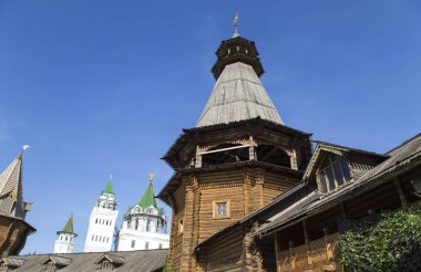 Izmailovsky Kremlin (Izmailovo Kremlin), Moskova, Rusya Federasyonu