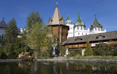 Izmailovsky Kremlin (Izmailovo Kremlin), Moskova, Rusya Federasyonu