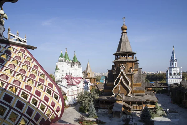 Aziz Nikolaos Kilisesi Izmailovsky Kremlin (Izmailovo Kremlin), Moskova, Rusya.