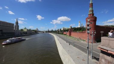 Kremlin, Moskova, Rusya - Moskova'nın en popüler görünümü görünümü