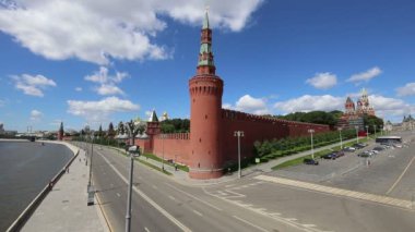Kremlin, Moskova, Rusya - Moskova'nın en popüler görünümü görünümü 