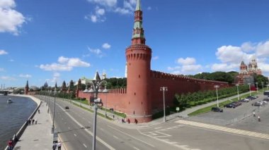 Kremlin, Moskova, Rusya - Moskova'nın en popüler görünümü görünümü 