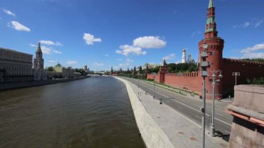 Kremlin, Moskova, Rusya - Moskova'nın en popüler görünümü görünümü 