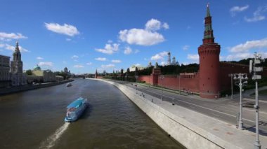 Kremlin, Moskova, Rusya - Moskova'nın en popüler görünümü görünümü 