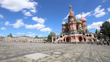 Saint Basil Katedrali (Tapınak, fesleğen mübarek), Kızıl Meydan, Moskova, Rusya Federasyonu  