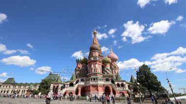 Saint Basil Katedrali (Tapınak, fesleğen mübarek), Kızıl Meydan, Moskova, Rusya Federasyonu  