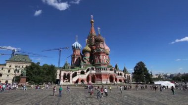 Saint Basil Katedrali (Tapınak, fesleğen mübarek), Kızıl Meydan, Moskova, Rusya Federasyonu  