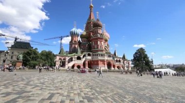 Saint Basil Katedrali (Tapınak, fesleğen mübarek), Kızıl Meydan, Moskova, Rusya Federasyonu  