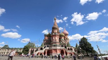 Saint Basil Katedrali (Tapınak, fesleğen mübarek), Kızıl Meydan, Moskova, Rusya Federasyonu  