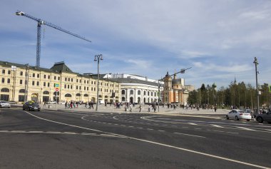 Katedraller ve kiliseler - Moskova, Rusya Red Square yakınındaki yer alan ile Varvarka sokak