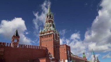 Kremlin, Moskova, Rusya - Moskova'nın en popüler görünümü görünümü 