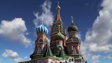 Saint Basil Katedrali (Tapınak, fesleğen mübarek), Kızıl Meydan, Moskova, Rusya Federasyonu 