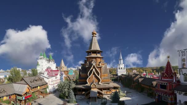 Izmailovsky Kremlin (Kremlin à Izmailovo), Moscou, Russie — Video