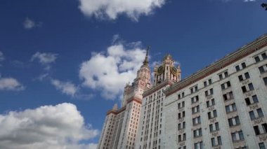 Lomonosov Moskova Devlet Üniversitesi, ana bina, Rusya  