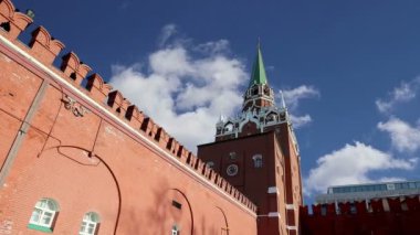 Kremlin, Moskova, Rusya - Moskova'nın en popüler görünümü görünümü 