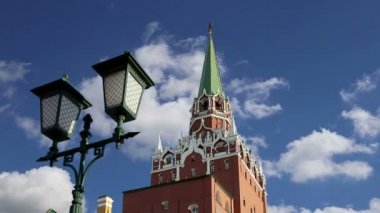 Kremlin, Moskova, Rusya - Moskova'nın en popüler görünümü görünümü 