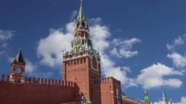 Kremlin, Moskova, Rusya - Moskova'nın en popüler görünümü görünümü 