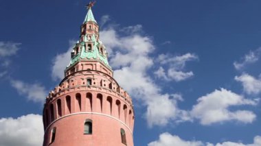 Kremlin, Moskova, Rusya - Moskova'nın en popüler görünümü görünümü 