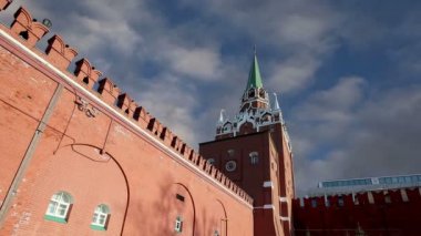 Kremlin, Moskova, Rusya - Moskova'nın en popüler görünümü görünümü