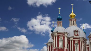 Barok Kilisesi, Saint Clement, Moskova, Rusya. Bu büyük dini kompleks 18. yüzyılda inşa edilmiş. 