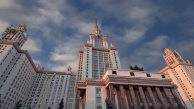 Lomonosov Moskova Devlet Üniversitesi, ana bina, Rusya   