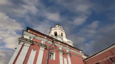 Donskoy Manastırı. Ortaçağ Rusya topraklarında kiliseler - manastır 1591 kurulan ve bir kale eskiden. Moscow, Rusya Federasyonu   