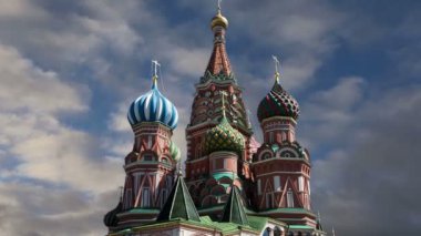 Saint Basil Katedrali (Tapınak, fesleğen mübarek), Kızıl Meydan, Moskova, Rusya Federasyonu 