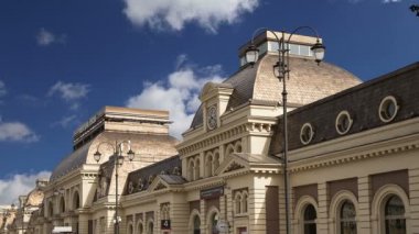 Paveletsky tren terminal--biri içinde dokuz demiryolu terminallerin Moskova, Rusya   