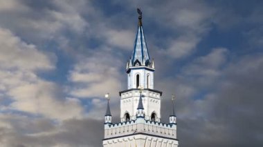  Izmailovsky Kremlin (Izmailovo Kremlin), Moskova, Rusya - müzeler, restoranlar, fuarlar ve piyasalar ve diğer birçok konumlar da dahil olmak üzere en renkli ve ilginç şehir yerlerinden biridir 